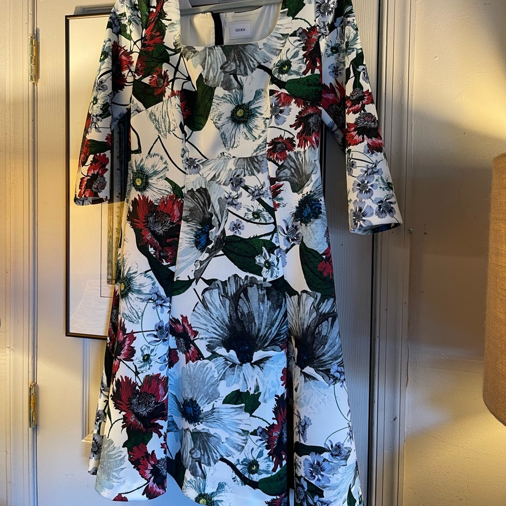 Erdem floral Toni dress Sz 10